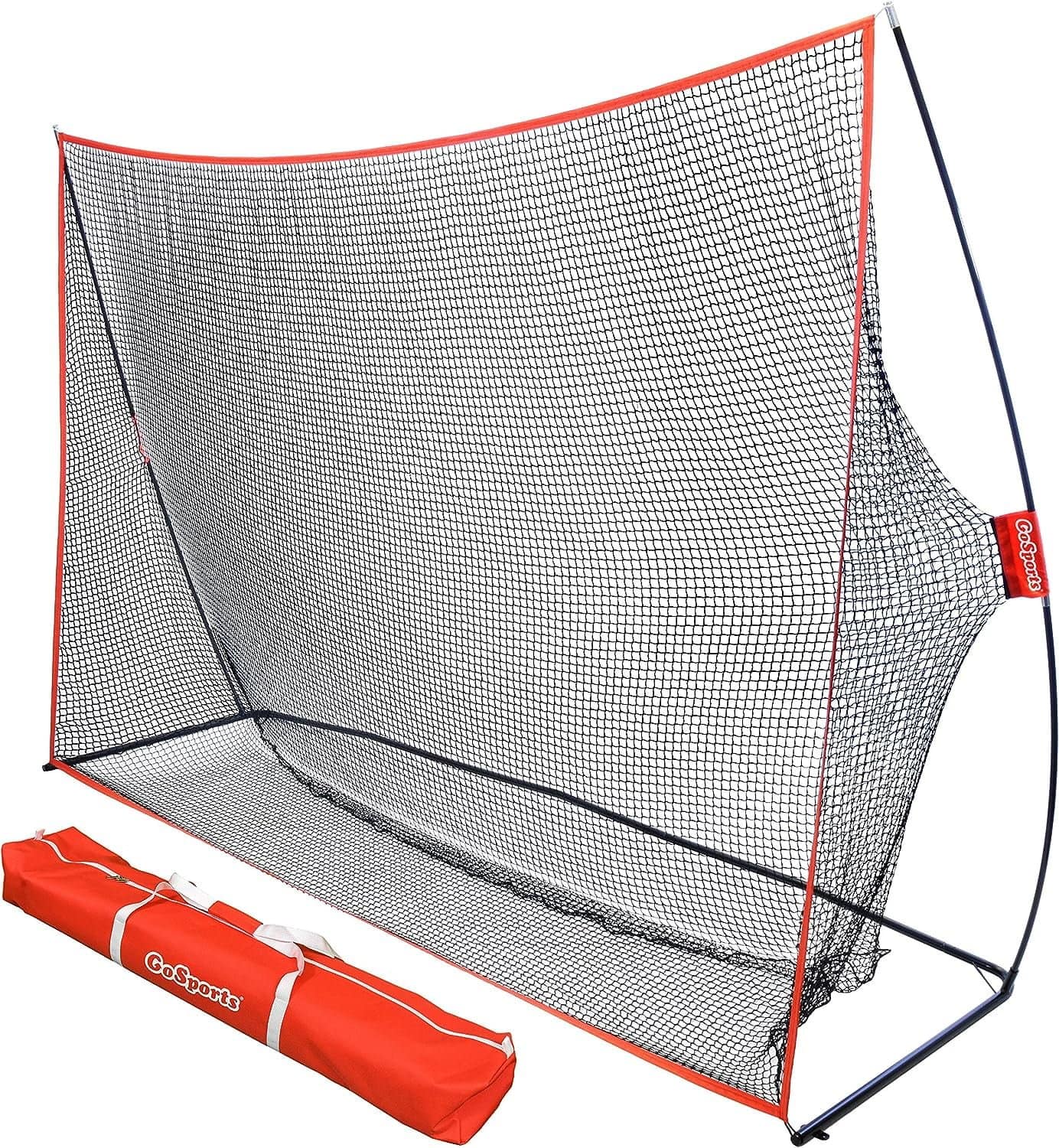 GoSports Golf Practice Hitting Net - Choose Between Huge 10 ft x 7 ft or 7 ft x 7 ft Nets - Personal Driving Range for Indoor or Outdoor Use - Designed by Golfers for Golfers GoSports Golf Practice Hitting Net - Choose Between Huge 10 ft x 7 ft or 7 ft x 7 ft Nets - Personal Driving Range for Indoor or Outdoor Use - Designed by Golfers for Golfers